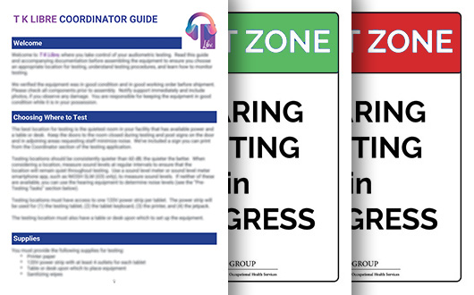 Documents that are part of T K Libre kit
