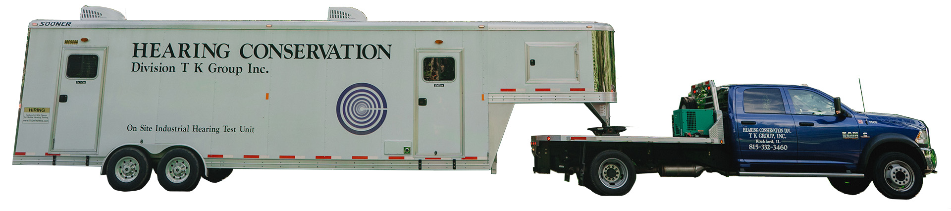 Mobile hearing testing unit