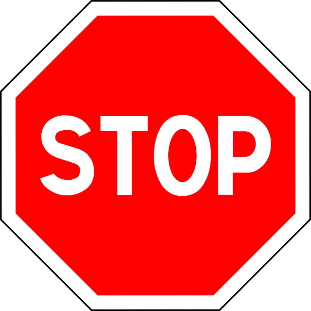 Stop sign